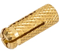 Анкер распорный OSTEC М8x30, латунный, в упаковке, 100 шт АЗМ-8х30-Л