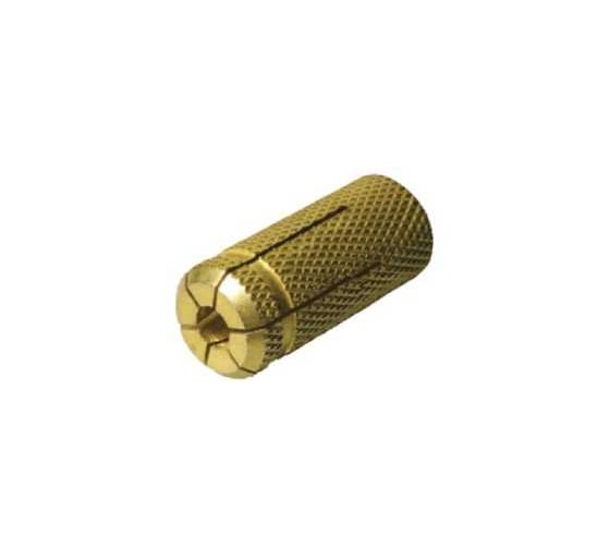 Анкер распорный OSTEC М8x30, латунный, в упаковке, 100 шт АЗМ-8х30-Л