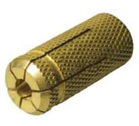 Анкер распорный OSTEC М10x40, латунный, в упаковке, 50 шт АЗМ-10х40-Л