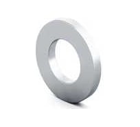 Шайба OSTEC 8, DIN 125, гальван. цинк, в упаковке, 100 шт ШМ-8-DIN-ЭЦ