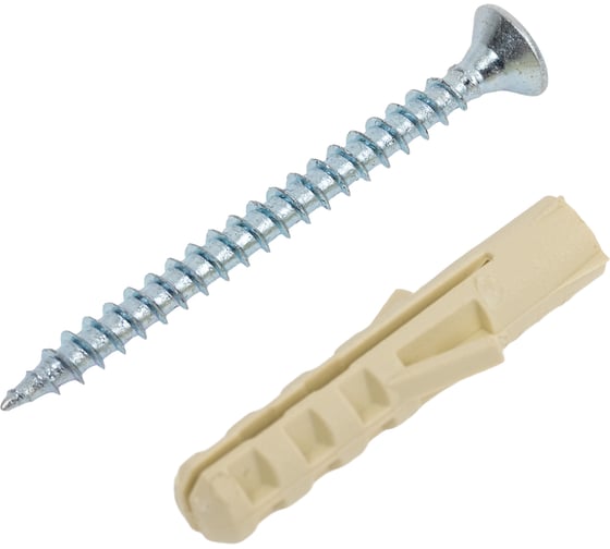 Дюбель SORMAТ NAT, 5x25, шуруп 3,0x35, 75 шт 9620220536 1