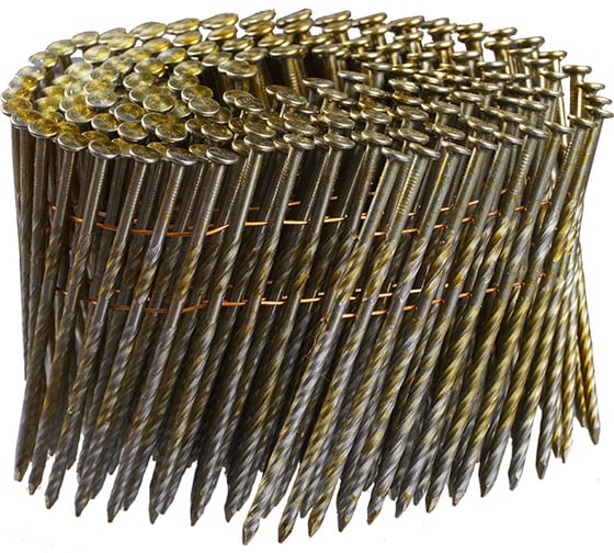 Барабанные гвозди для N90C FUBAG 2.87x90 мм, кольцевая накатка, 250 шт. 140185.1