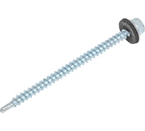 Саморез кровельный BISKREP ZP 4.8x76, 100 шт, пл.конт 1000 мл 1-20051