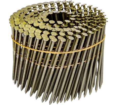 Барабанные гвозди для N90C FUBAG 3.05x90 мм, кольцевая накатка, 225 шт. 140188.1