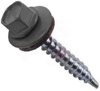 Саморез кровельный BISKREP 5.5x25 RAL 7024 графитовый серый, 60 шт)-пл.конт 280 мл 1-20698