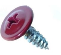 Саморез BISKREP ШСММ 4.2x19 RAL 3005 винно-красный, 300 шт, пл.конт. 280 мл 1-00788