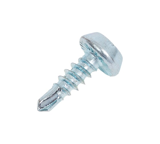 Саморез BISKREP ШСММ сверло 3.5x11 цинк, 400 шт, пл.конт 280 мл 1-00871 1