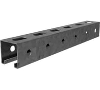 СТРАТ-профиль перфорированный OSTEC 41x41x1900, толщ. 2,0 мм, Сендзимир цинк СП-41х41х1900-2,0-СЦ