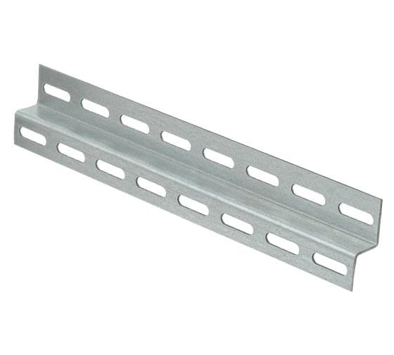 Профиль перфорированный OSTEC Z-образный 32x40x32x3000, толщ. 2,0 мм, Сендзимир цинк ПП-Z-32х40х32х3000-2,0-СЦ