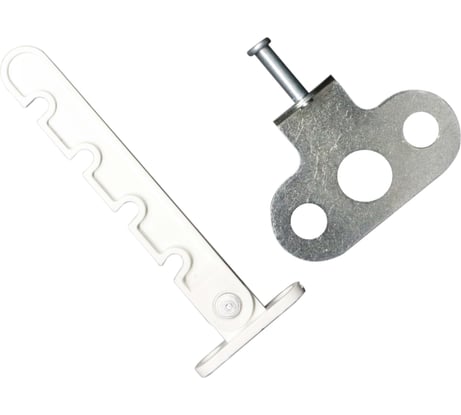 Оконный ограничитель д/ПВХ Левша белый цинк У1-5649.БЦ