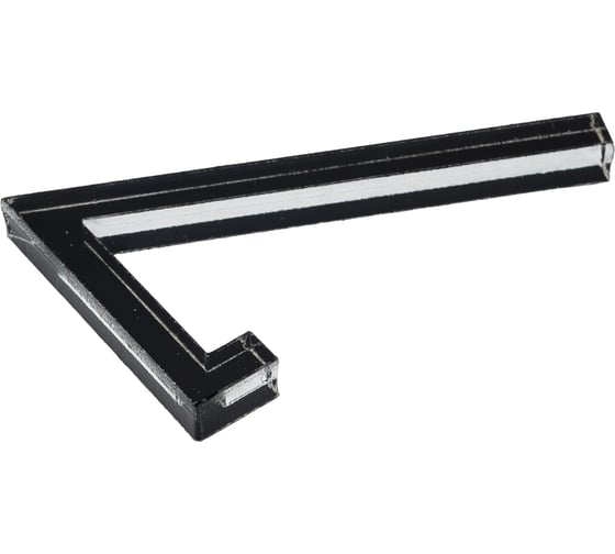 Цифра дверная 7 Brante CLASSIC 53 мм чёрная 150195