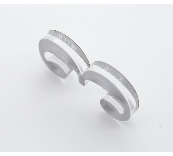Цифра дверная 3 Brante CLASSIC 53 мм матовый хром 150200