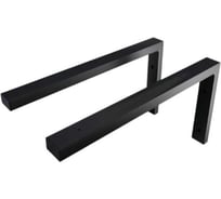 Кронштейн Life Metall для полки, столешницы, 45 см, черный LM-K1.01