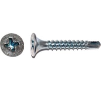 Саморез КРЕП-КОМП потайн. сверло цинк 3,5х25, 100 шт. спц25мф