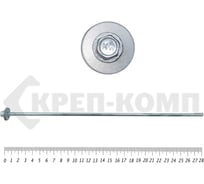 Саморез для сэндвич-панелей КРЕП-КОМП удлинённое сверло 15 мм, 6,3/5,5х280 Kn 35 шт. ссп280мф