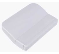 Ручка балконная Метизик АГАТ металл, белая 4015.07