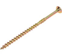 Саморез конструкционный ADMIRAL STARS желтый потай 4,5x80 кор 200 шт 54396720