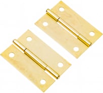 Карточная петля Левша 30х45 мм, золото, 2 шт У8-3859.З