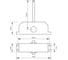 Дверной доводчик TUNDRA D60BR до 60 кг, коричневый 3937425 4