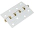 Врезная петля AVERS 100х70х2,5-B4-W/G-Blister-DIY 27394 2