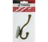 Мебельный двухрожковый крючок TUNDRA krep, КМ04BS, цвет золото на черном 3853836 2