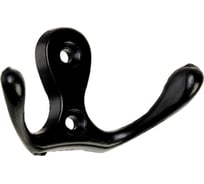 Крючок-вешалка ТУНДРА VINTAGE 002, цвет черный, 1 шт. 4748483