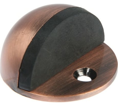 Дверной упор LOCKLAND с крепежным штырем, цвет медь 7049897