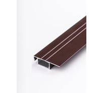 Профиль для москитной сетки Nortex Standart матовый коричневый 1,5м 10шт KOMFORT москитные системы ПНСК7429