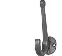 Крючок-вешалка Трибатрон КВ-1 алюминиевый металлик 87434