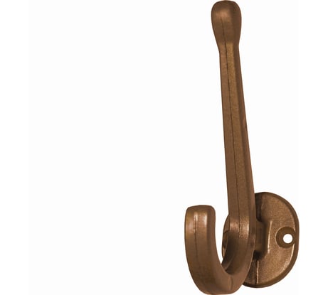 Крючок-вешалка Трибатрон КВ-1 бронзовый металлик 87437