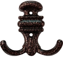 Крючок-вешалка Трибатрон КВ-4 медный антик 87778