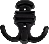 Крючок-вешалка Трибатрон КВ-4 черный муар 87781