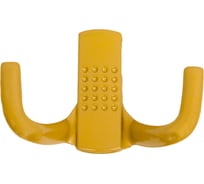 Крючок-вешалка со скрытым креплением Трибатрон КВС-2 золотой металлик 87448