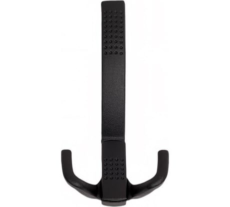 Крючок-вешалка со скрытым креплением Трибатрон КВС-3 черный муар 88021