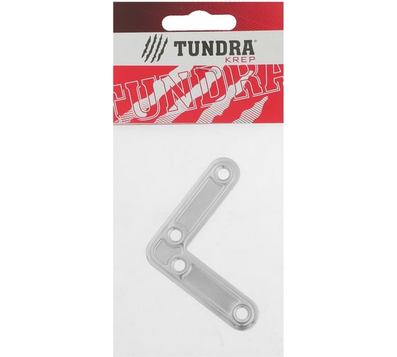 Угольник TUNDRA УГ-60/2, цинк, в упаковке 1 шт. 5296494