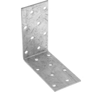 Крепежный уголок ТУНДРА 80x80x40x2.0 мм, цинк, 1 шт. 5294422