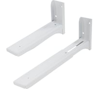 Кронштейн-крепление для СВЧ Cromex нагрузка до 35 кг, K-112, регулировка до 42 см, белый 457879