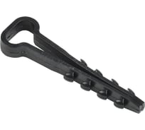 Дюбель хомут IEK 5х8 мм, нейлон, черный, 100 шт. UHH36-5-8-100