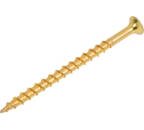 Саморез по дереву ООО Иж-Тандем 3,8x65мм, крупная резьба, желтый цинк, 1кг 145369