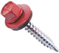 Саморез кровельный ООО Иж-Тандем 5,5x19мм, (RAL 3003 рубиново-красный), с шестигранной головкой 250шт 133935