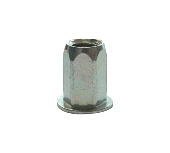 Заклепка-гайка ЦКИ М8, плоск., уменьш., 1/2 шестигранная, A2, REX, уп. 250 шт. 61998 1