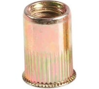 Заклепка-гайка ЦКИ М3х11, потайн., рифл., удл., Ст. ЖЦ, REX, Е: 2.5-4.0 мм, уп. 500 шт. 64513