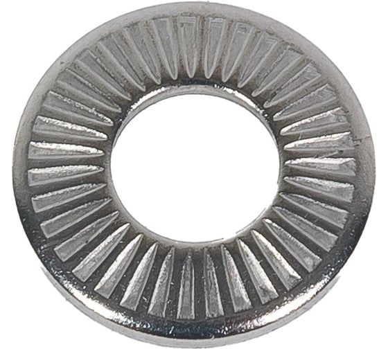 Контактная шайба ЦКИ М6, 6х14х1.3 мм, A2, NF E 25-511, уп. 500 шт. 65478