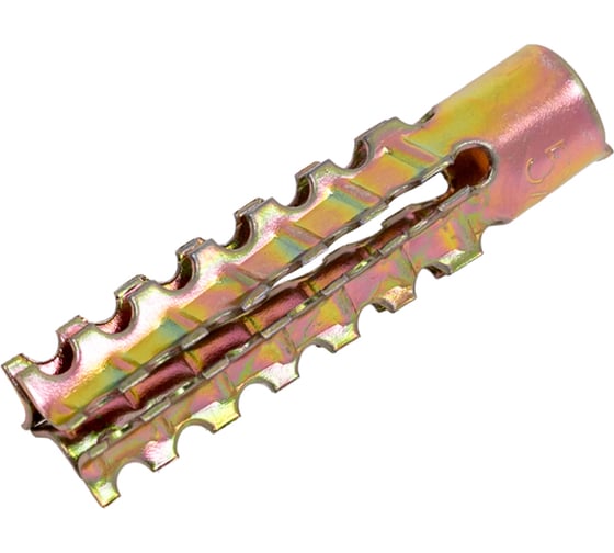 Дюбель металлический оцинкованный для газобетона Крепсталь 5x30, 100 шт ND003 1