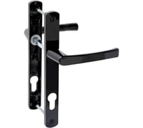 Комплект ручек БУЛАТ РФ 85.25.01.9005, УРАЛ-М, черный с пружин., м/о 85 под пальчики для узкопр. 17059