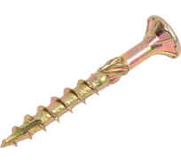 Саморезы по дереву КРЕП-КОМП ПРОФИ желтые, потайн. 5.0х40 мм 200 шт. 05040Fh