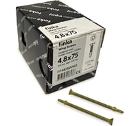 Шурупы флюгельные Finka Wing Screws 4,8x75 TX25 (Golden Ruspert, 150шт) FF4875WNG