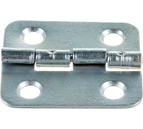 Карточная петля Левша 22х24 мм, никель, 2 шт. У8-3809.НБ