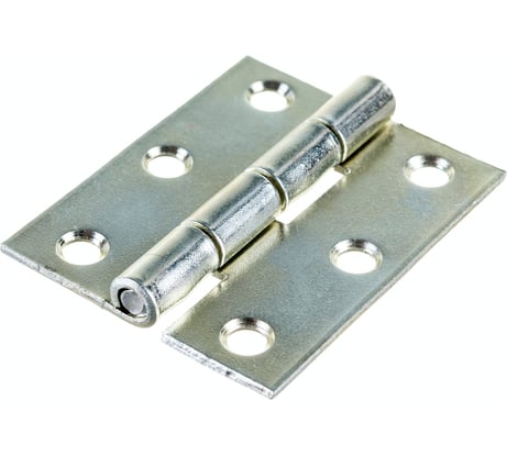 Карточная петля Левша 40х50 мм, никель, 2 шт. У8-3799.НБ