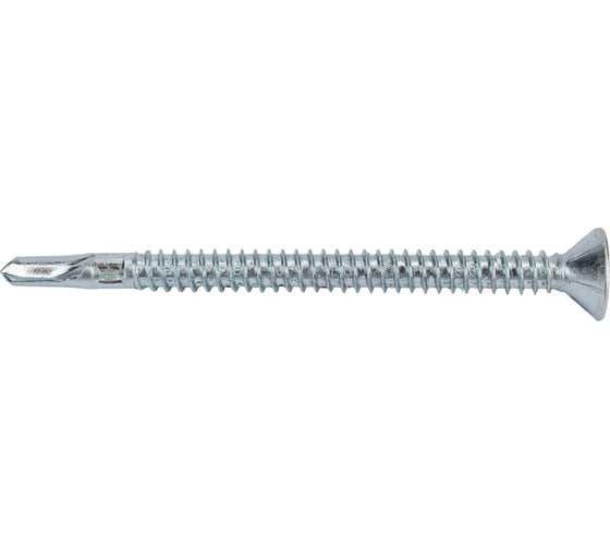 Шуруп флюгель Rusconnect CWM6380  (Flugel, JFL) потай 6,3x80 (100 шт) для крепления дерева к металлу TORX30 316380